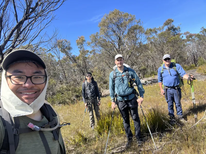 Along Dingo Gap — Blue Mountain National Park