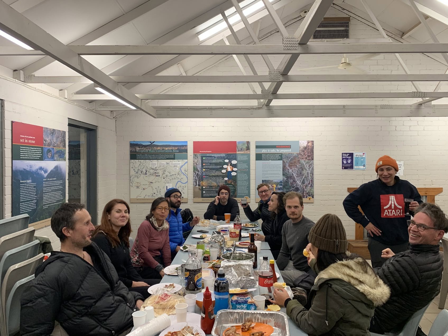 Cultural BBQ pot luck dinner